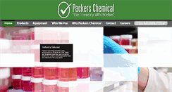 Desktop Screenshot of packerschemical.com