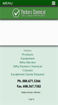 Mobile Screenshot of packerschemical.com